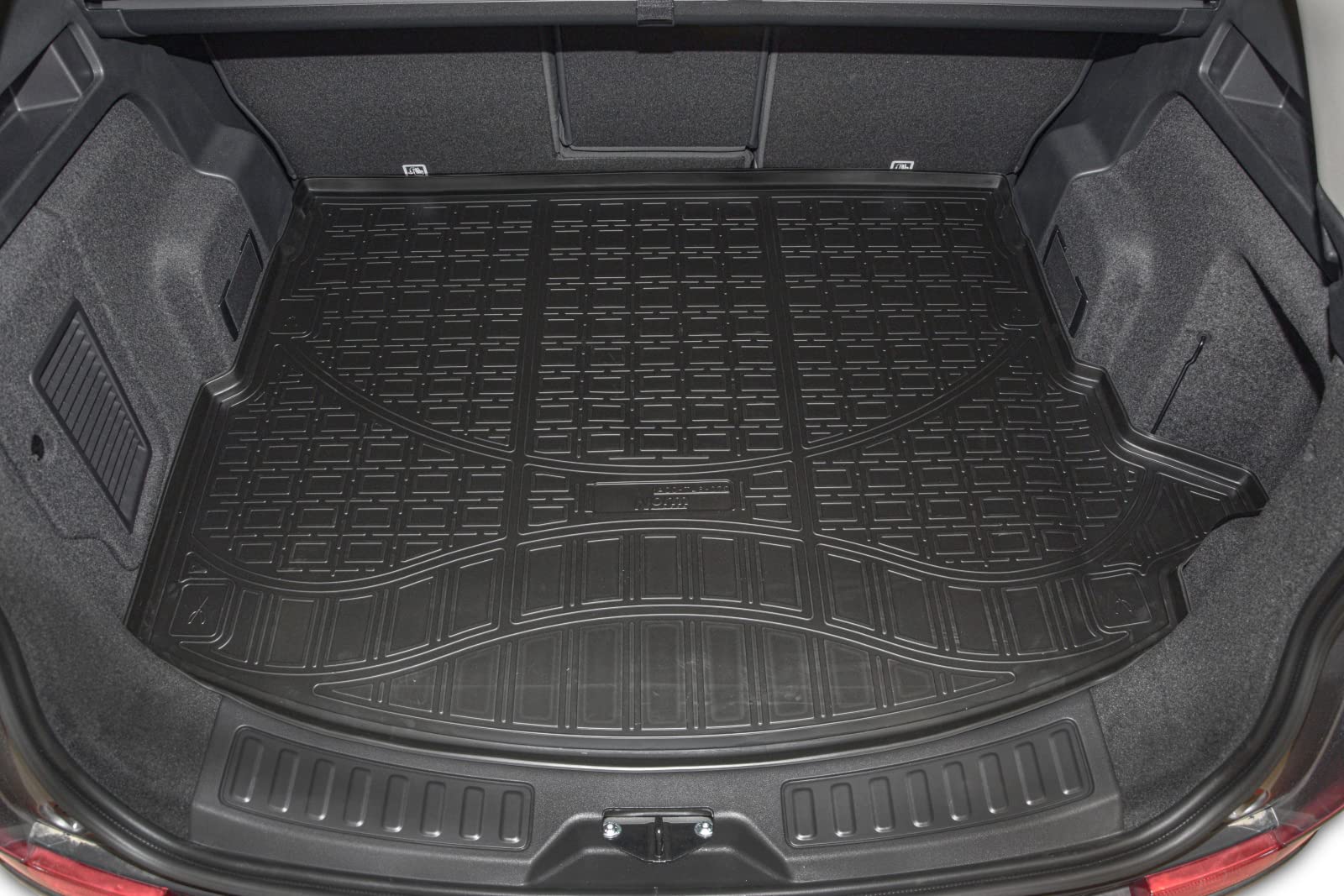 J&J AUTOMOTIVE | NORM Vasca Baule Per Bagagliaio In TPE Gomma Su Misura Adatti Per Discovery Sport dal 2014, Bordo alto 4 cm, Antiscivolo, Inodore