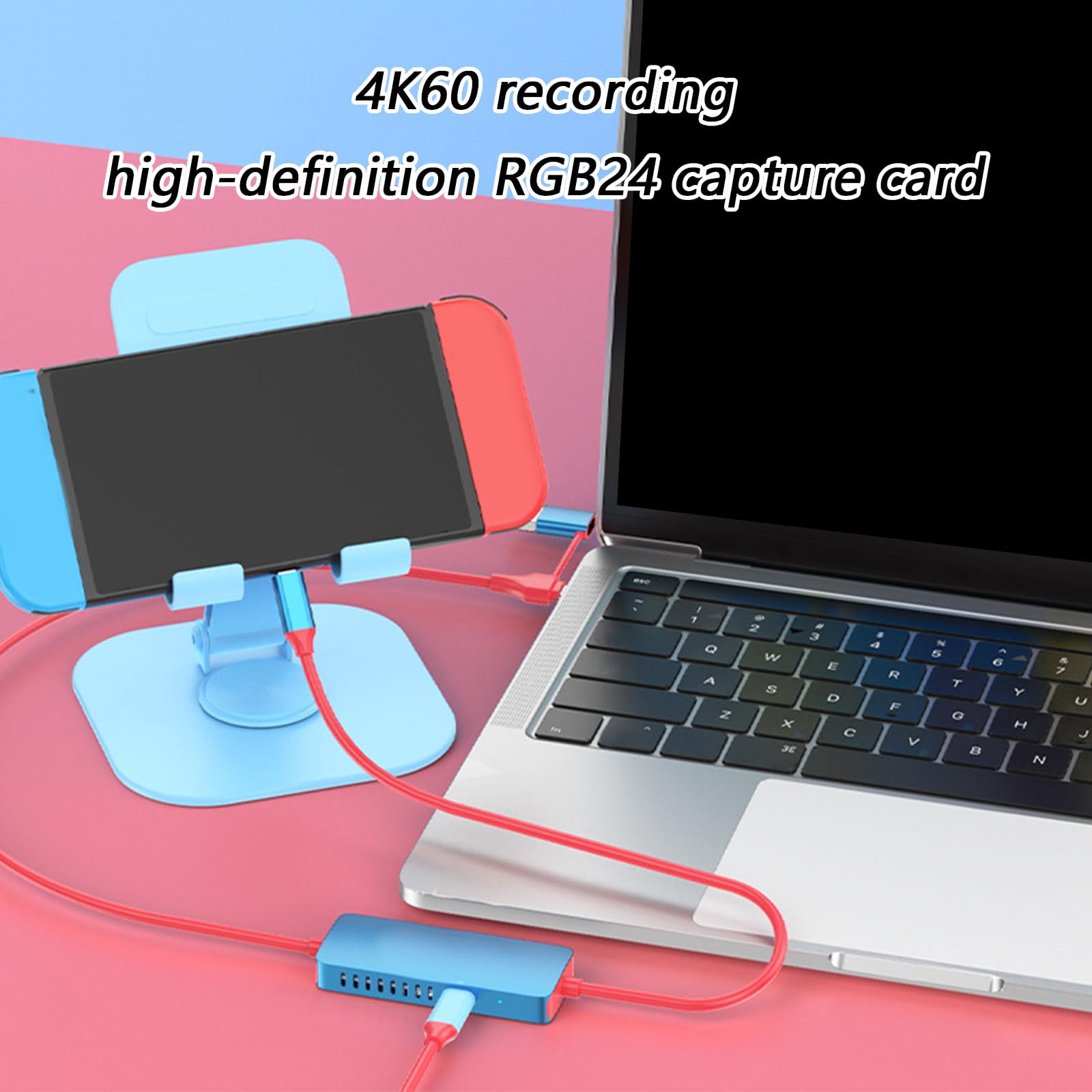 4K60Hz Gioco Cattura Scheda con Profondità Colore RGB24 Guscio in Lega di Alluminio Streaming in Tempo Reale USB3.0 Video Cattura Scheda Lega di Alluminio Live Streaming & Design a bassa latenza