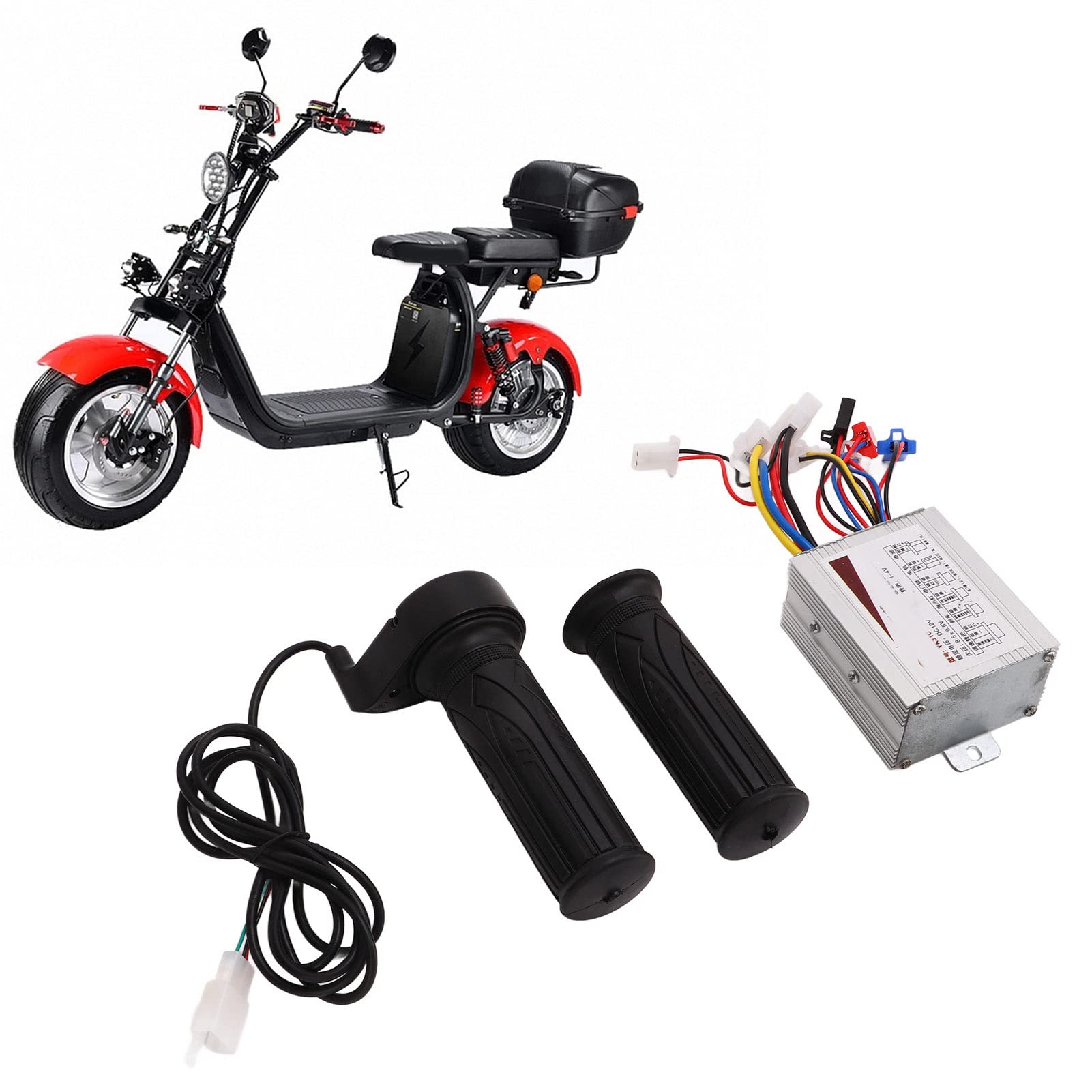 Regolatore di Velocità del Motore della Spazzola, Regolatore del Motore della Velocità della Spazzola 12V 500W con Protezione da Sottotensione