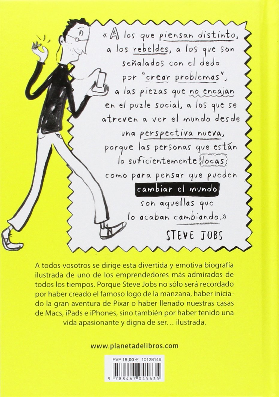 Steve Jobs. La biografía ilustrada (Espasa Juvenil)