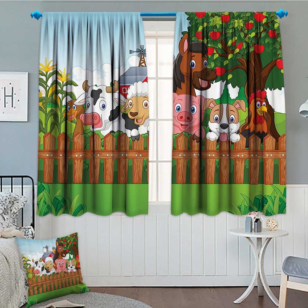Farm Animal Curtains Curtains & Drapes 2023