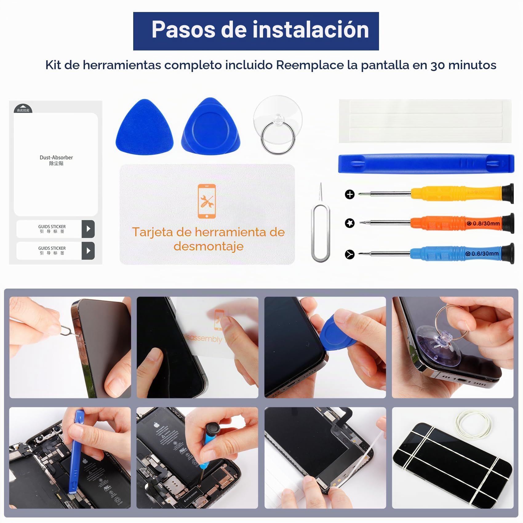 Atwist Pantalla LCD para Samsung Galaxy A51 4G LCD Display para Samsung A51 A515 Pantalla táctil digitalizador SM-A515F SM-A515F/DS SM-A515U (Negro con Marco)