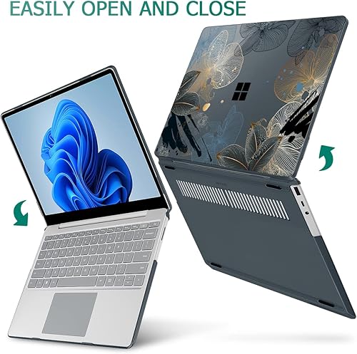 Miniatura 6 de May Chen Funda compatible con Microsoft Surface Laptop 543 de 135 pulgadas con reposamanos de metal modelo 19511868 carcasa rígida de plástico con
