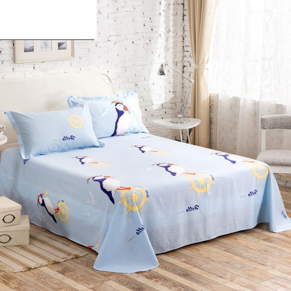 Drap en coton 160x230cm pour des nuits fraîches et douces