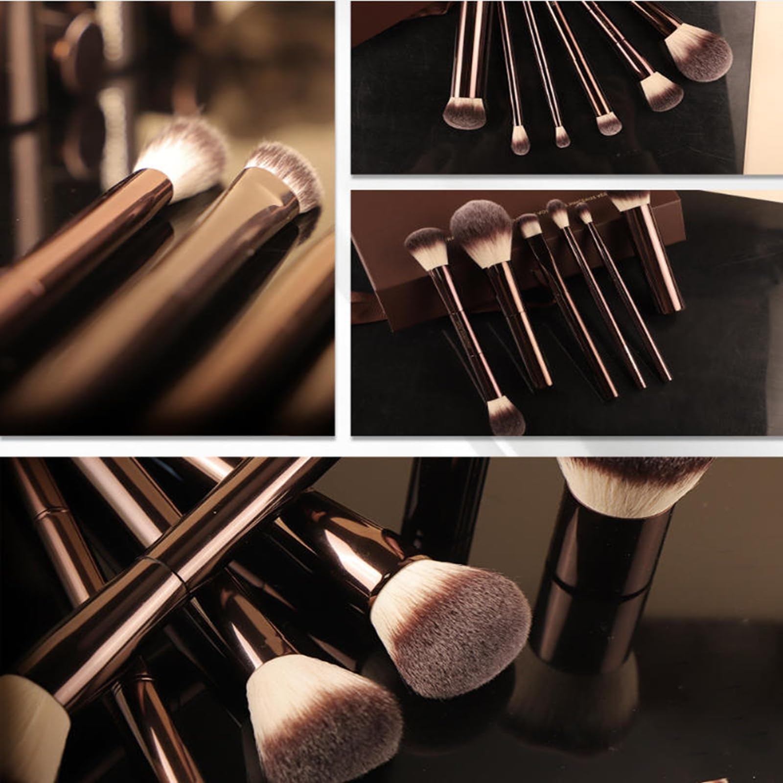 Make-up Pinsel Set Make-up-Pinsel, loser Puder, komplettes Set, Tasche Professional