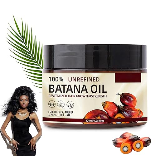 Aceite de batana para el crecimiento del cabello, pasta de aceite de batana orgánica, 100% puro y natural crudo de Honduras, repara el cabello