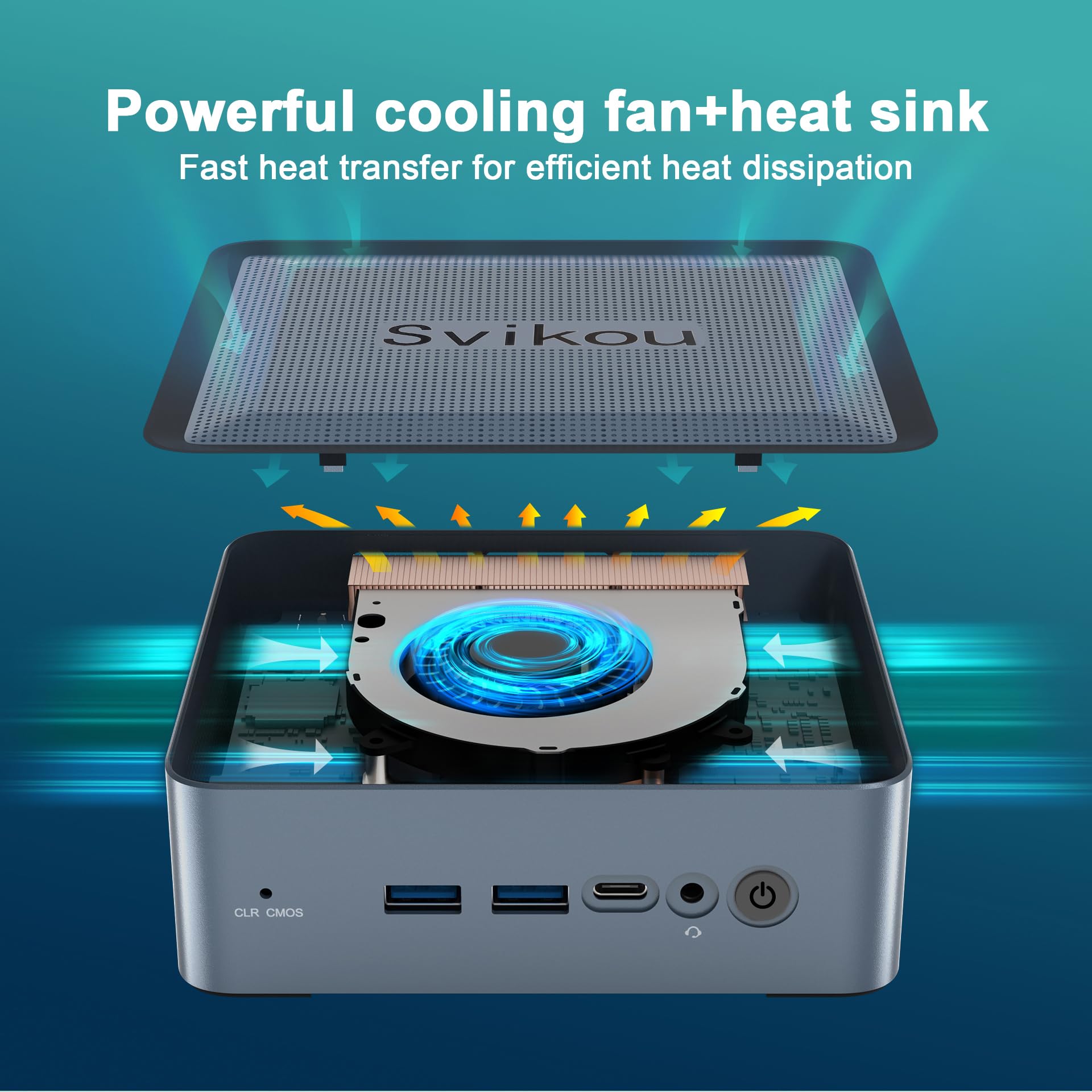 Amazon.com: Svikou Mini PC 【Win 11Pro & Office 2019】 AMD
