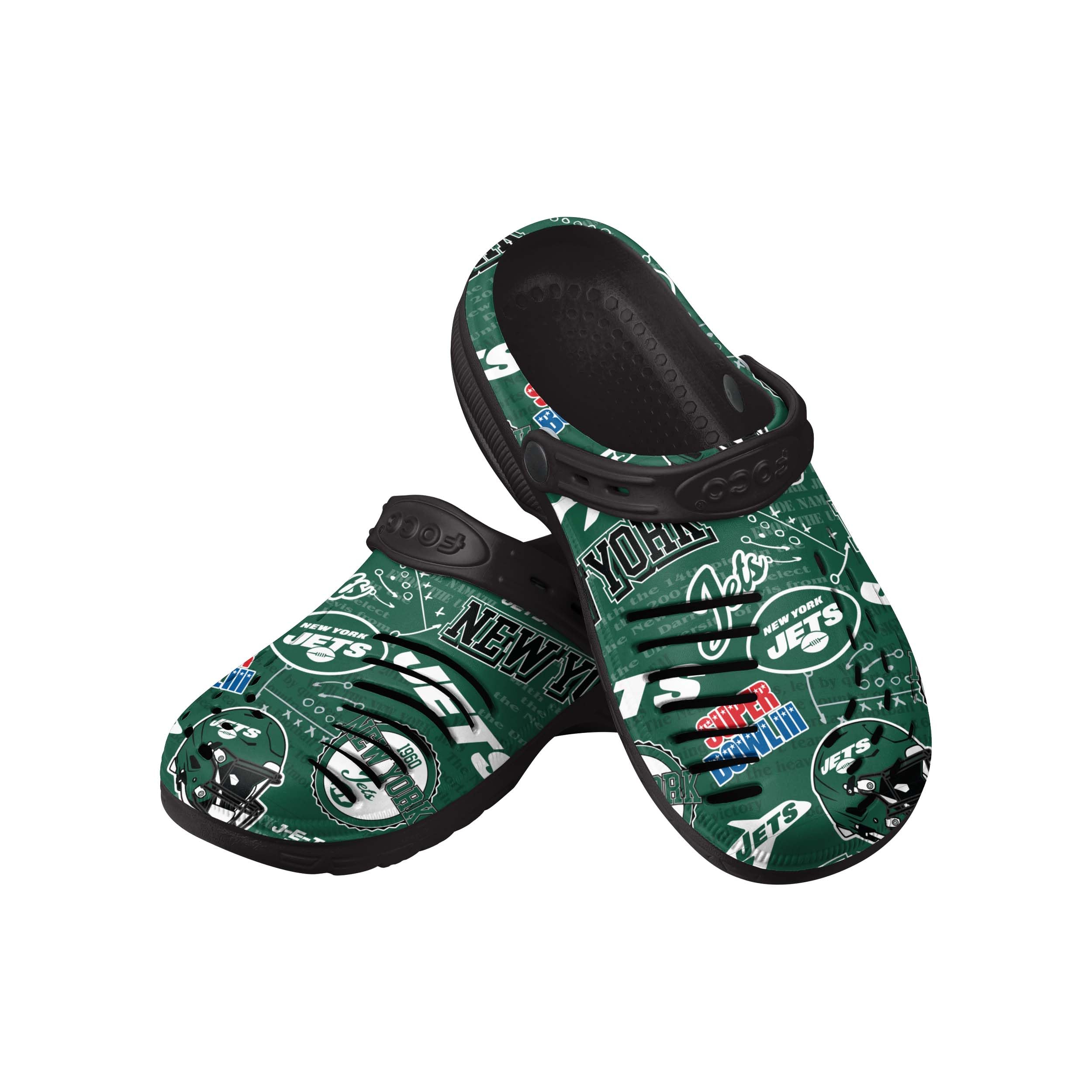 FOCO Arizona Cardinals NFL Mens Historic Print Clog with Strap