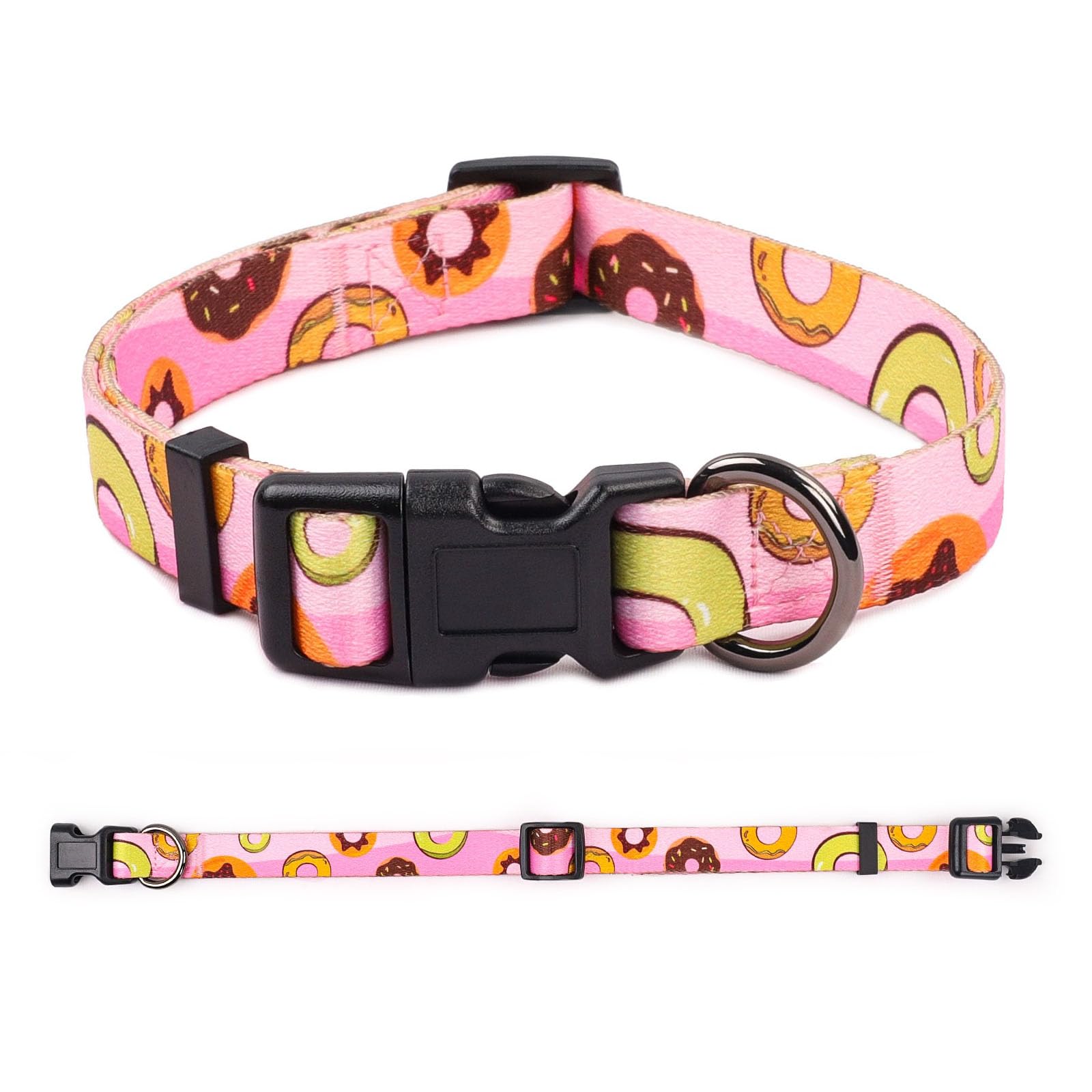 COSYHOMELONDON Dog Collar for Small Dogs Cute Small Medium Large Dog Pet Collar, with Floral Patterns - Image 3