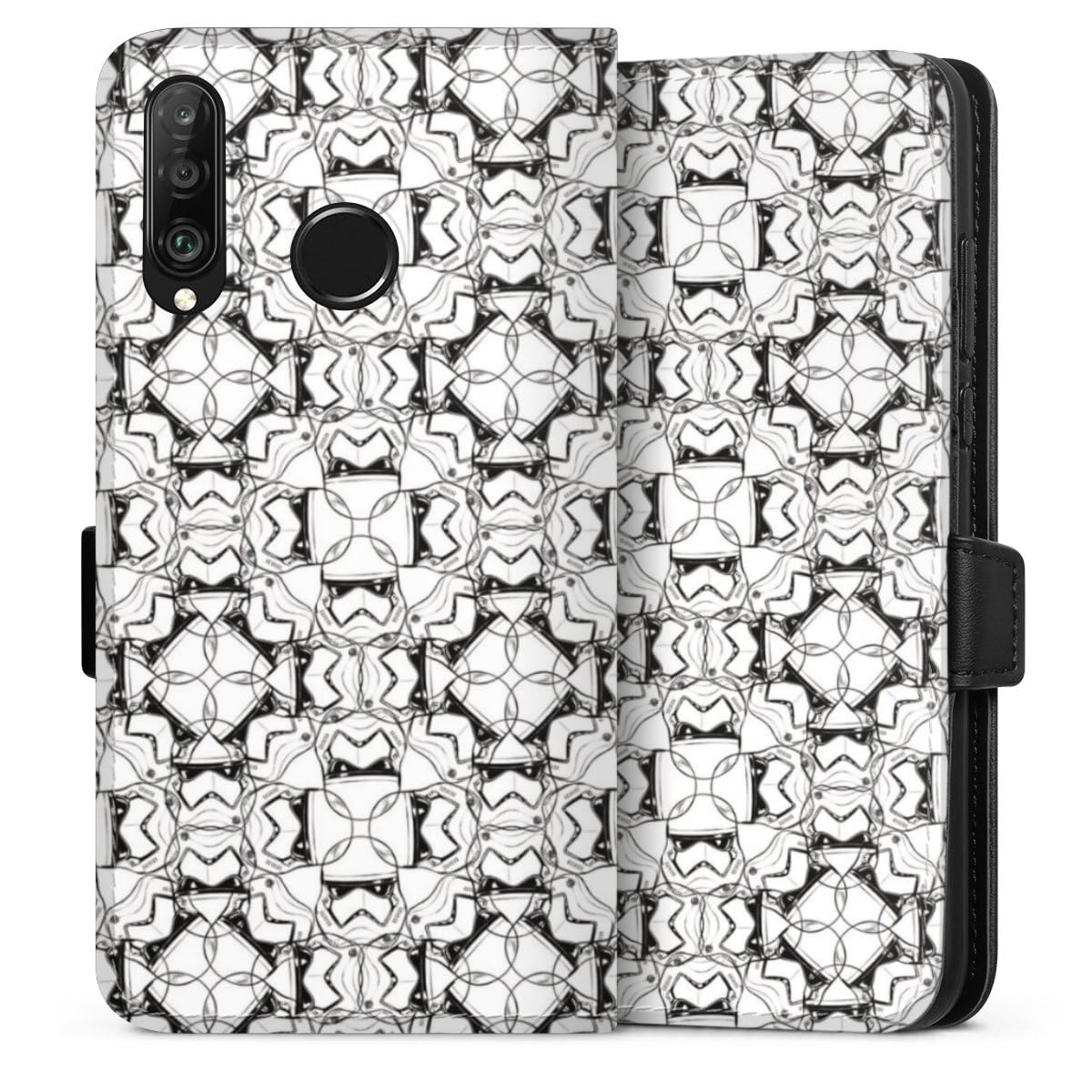 DeinDesign Etui Compatible avec Huawei P30 Lite New Edition Etui Folio Etui magnetique Star Wars Motifs Film