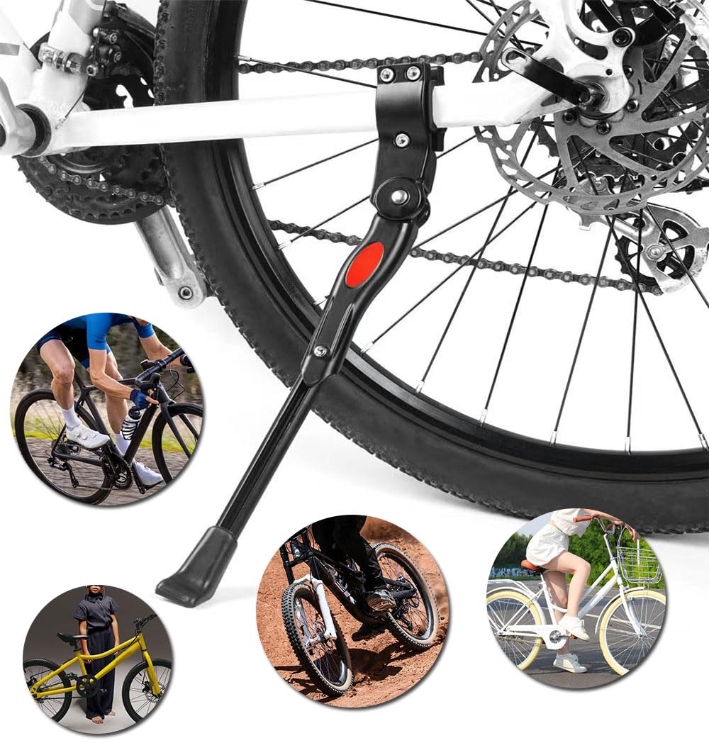 Verstellbarer Fahrradständer für Cube Stereo Hybrid 120 Pro 500 Black'n'White