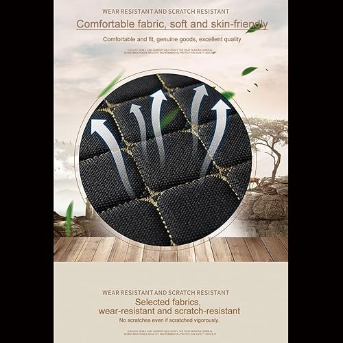 Miniatura 6 de 1 funda para asiento de automóvil, cojín para asiento delantero del vehículo, almohadilla protectora para bebé, SUV, agradable a la piel (frente