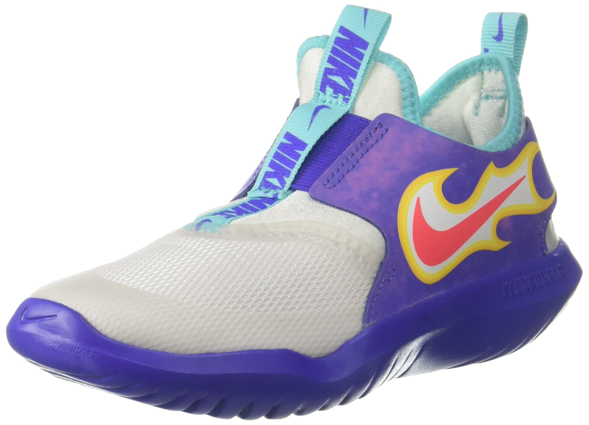 Nike Unisex-Child Pre School Unsx Flex Runner Fire Sports Shoe (Ps)_Persian Violet/Laser Crimson-White_Cw1613-500-0.5 UK (B0893KZJQL) Amazon Price History, Amazon Price Tracker