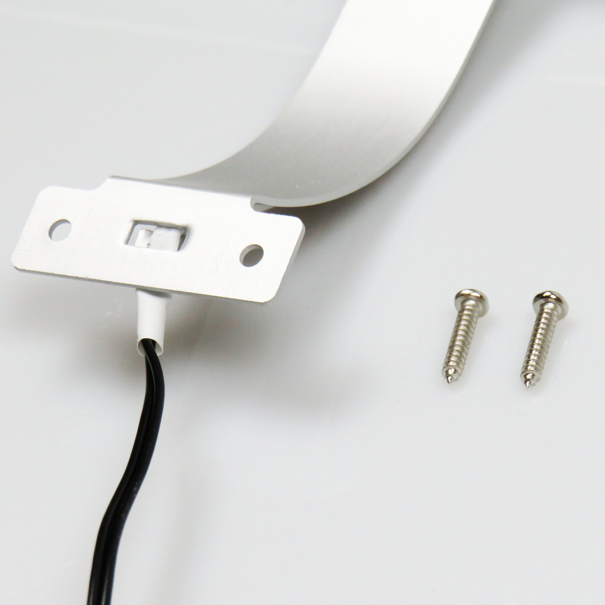 kalb Material für Möbel Lampa LED do szafy na ubrania, oświetlenie szafy, 600 mm, wybór: zestaw 2 szt. neutralna biel