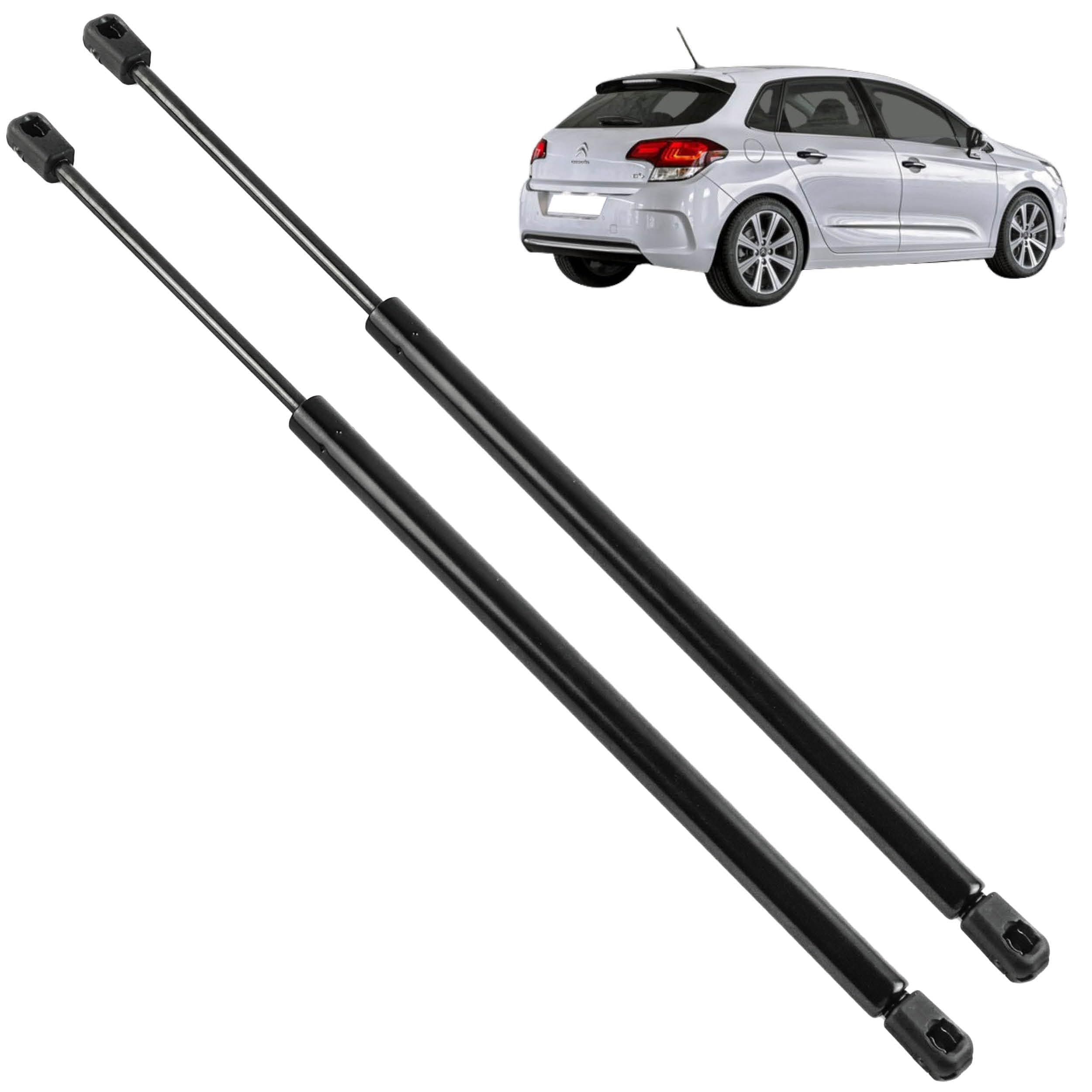 2 verins de coffre compatibles pour C4 (2) (2010-2018) Vérins de hayon | 9800717780, 9800717680, 9687319580, 8731V8