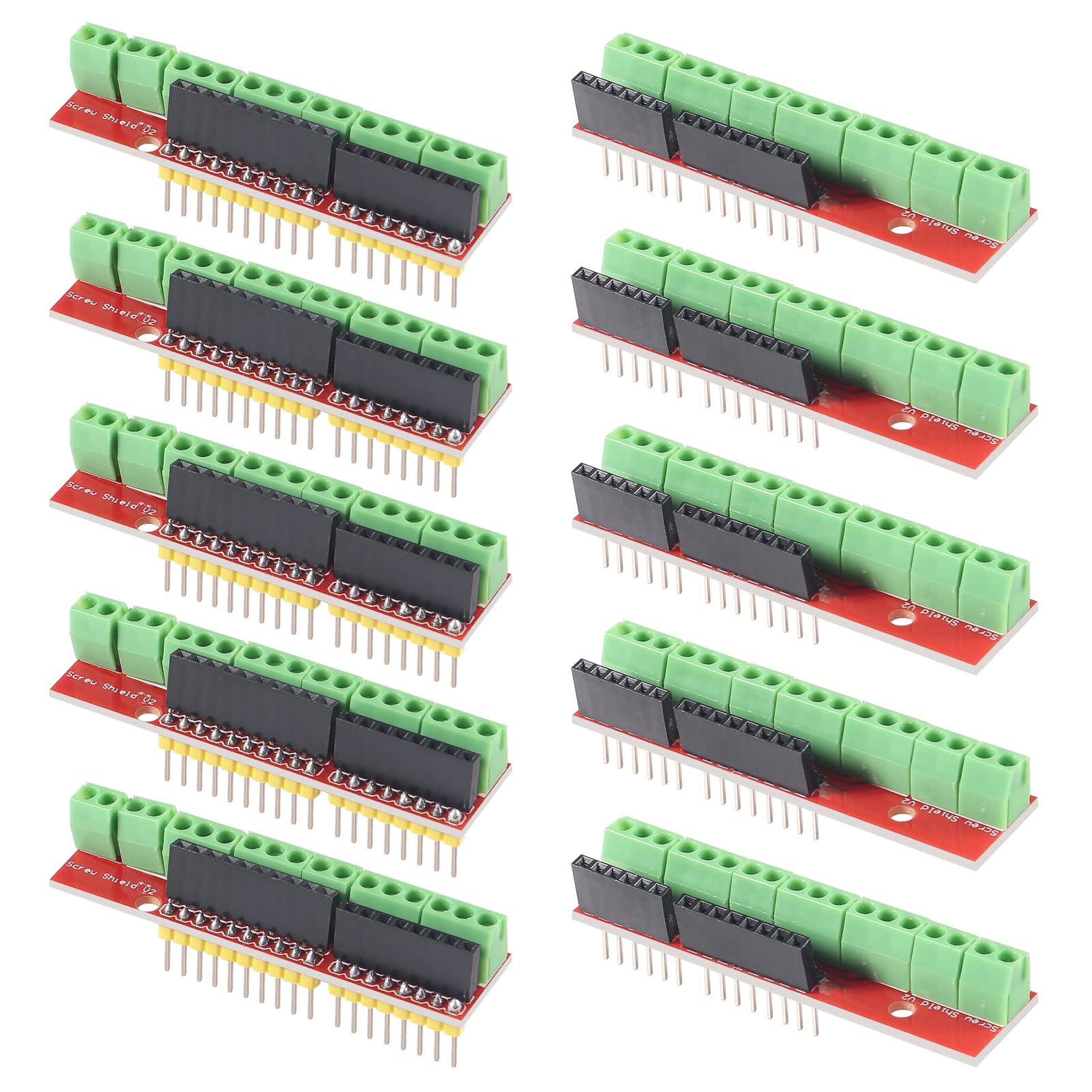 5PCS Screw Shield V2 Expansion Board Terminal Compatible with Arduino UNO R3