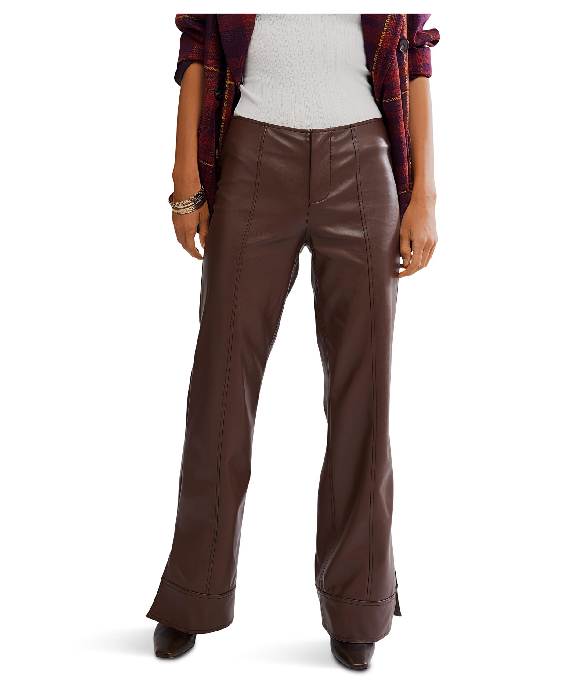 Free People Womens Glow Up Vegan Pant