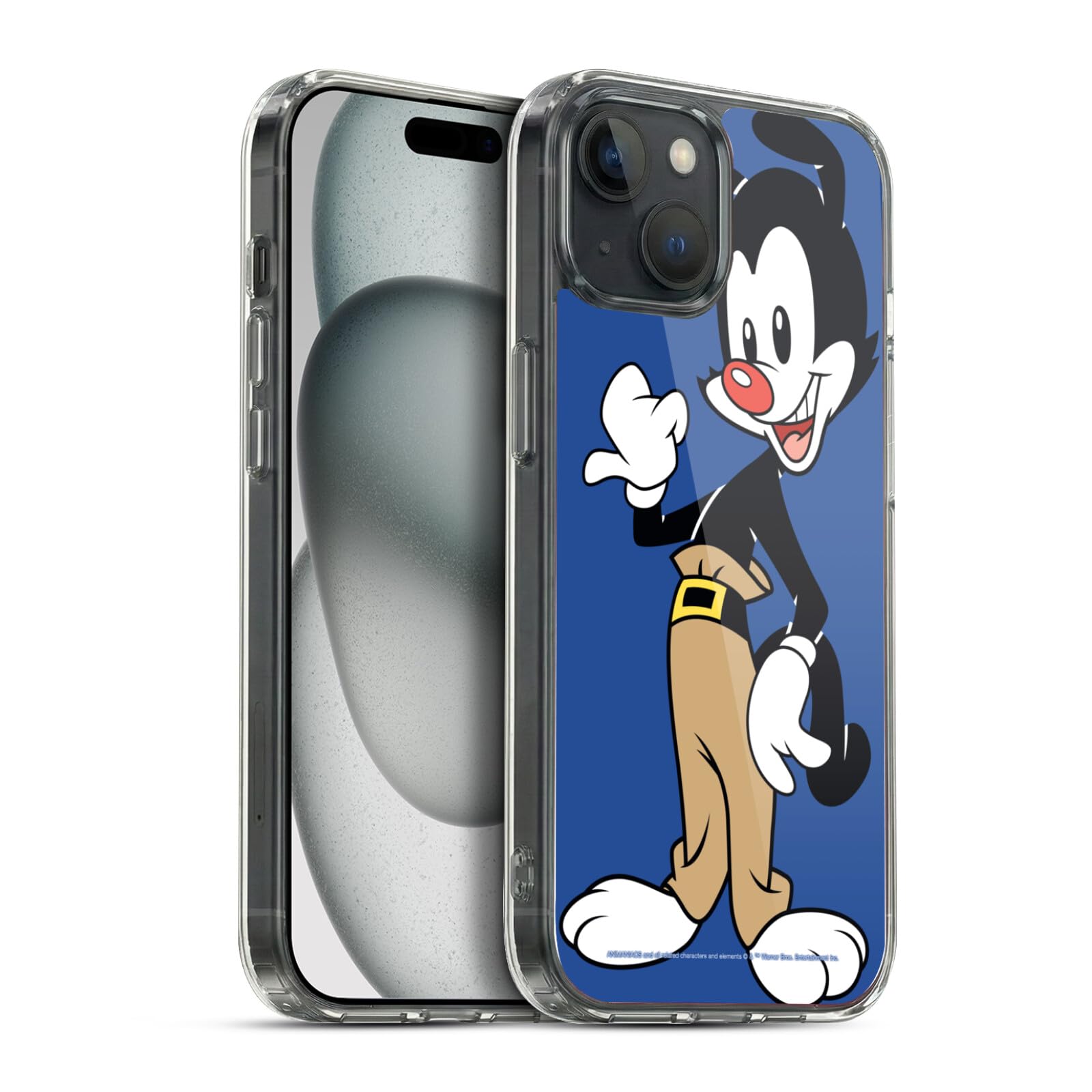 Funda de gel Animaniacs Yakko iPhone 15 Plus silicona suave 7
