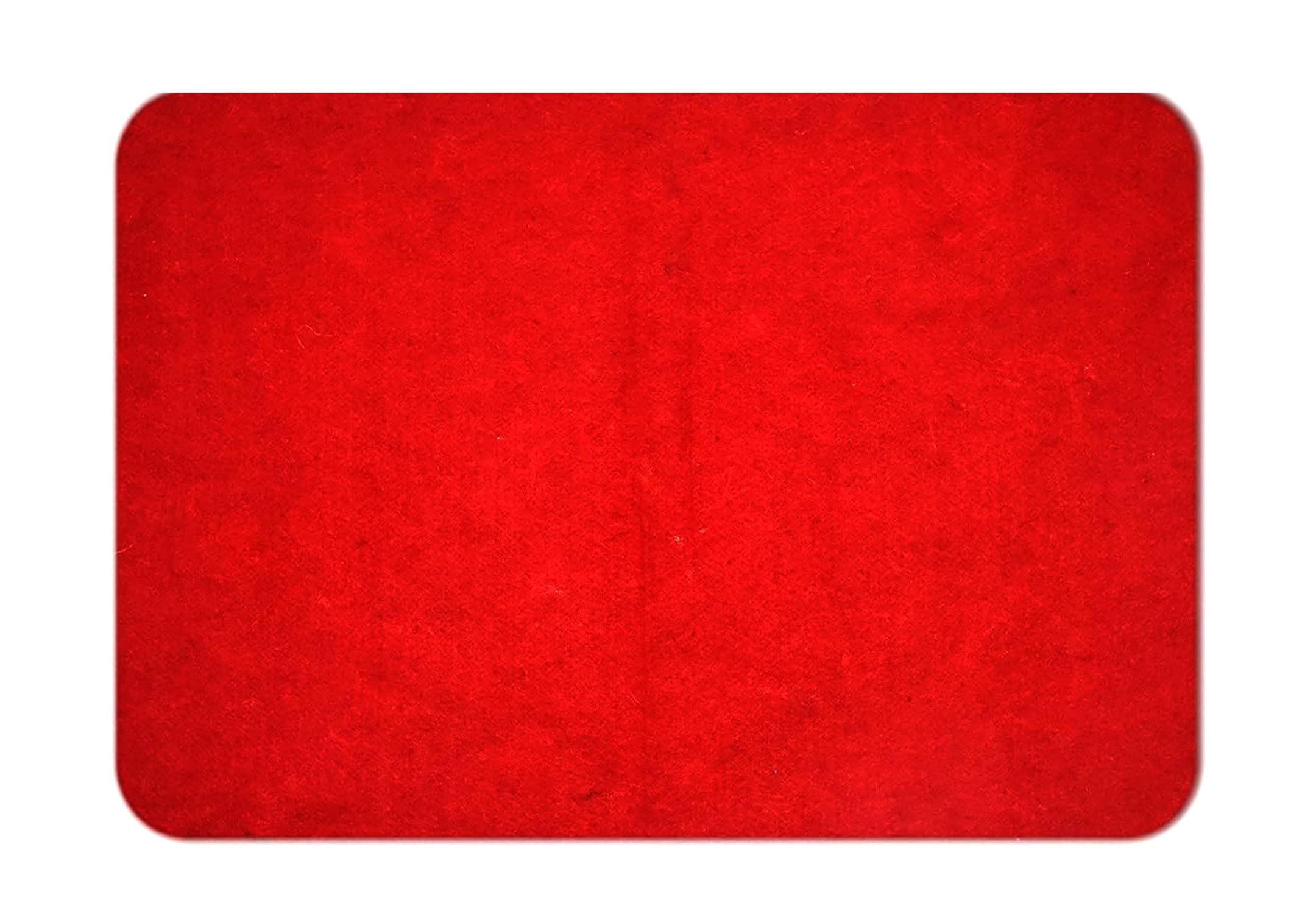 Achleshwar Premium Red Woolen Aasan - Completely Handcrafted Perfect Mat for Meditation & Prayers - Soft, Comfortable (Size 23 x 30 Inch) Pack of 2-image-33