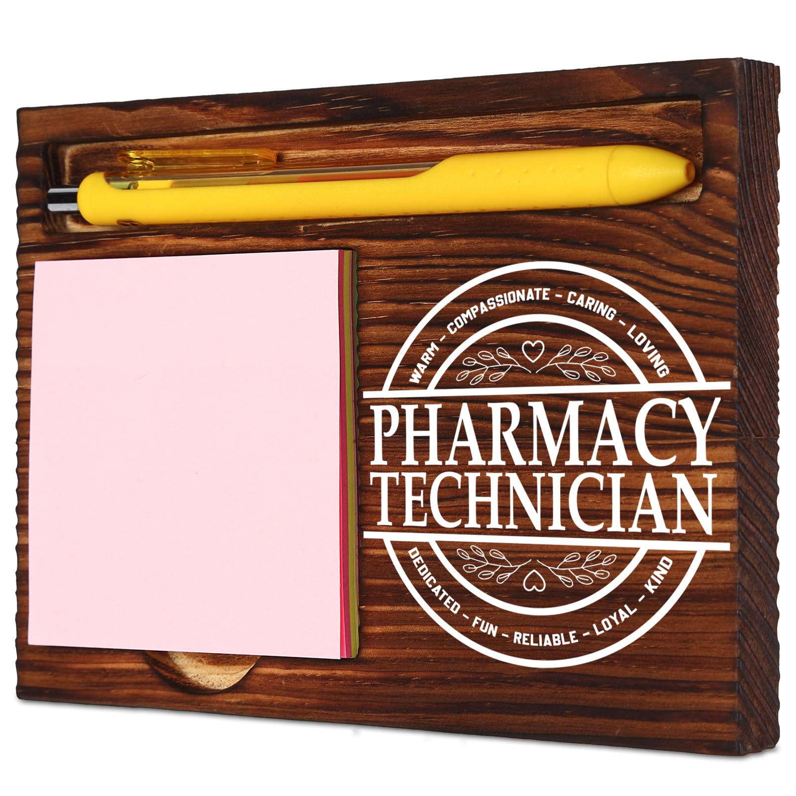 Appreciation Gifts for Pharmacy Technicians, National Pharmacy Technician Day Gifts, Gifts for Pharmacy Healthcare Workers, Self-Stick Note Pad Holder