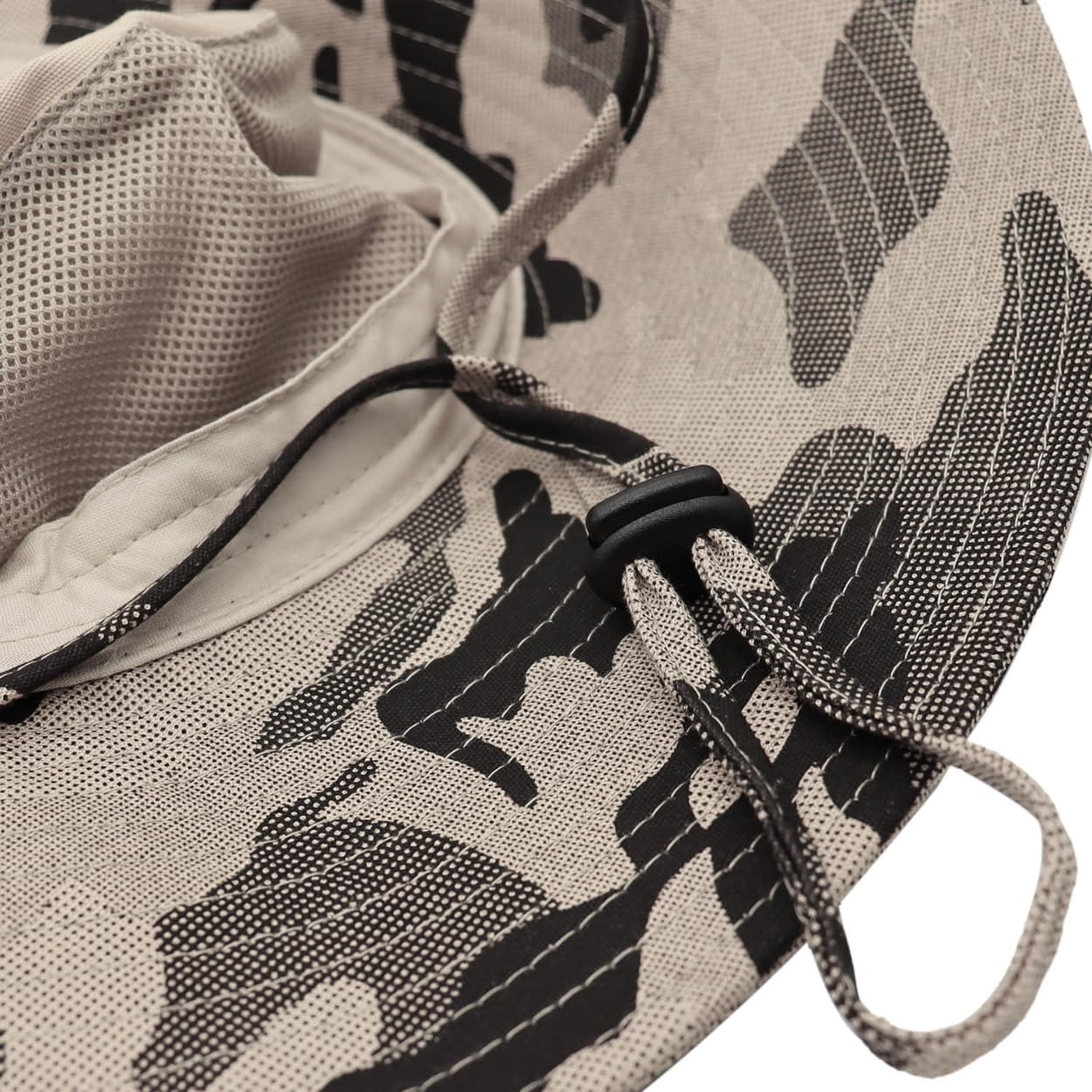 Herren-Sonnenhut, Tarnmuster, LSF 50+, breite Krempe, UV-Schutz, Safari-Hut, Unisex