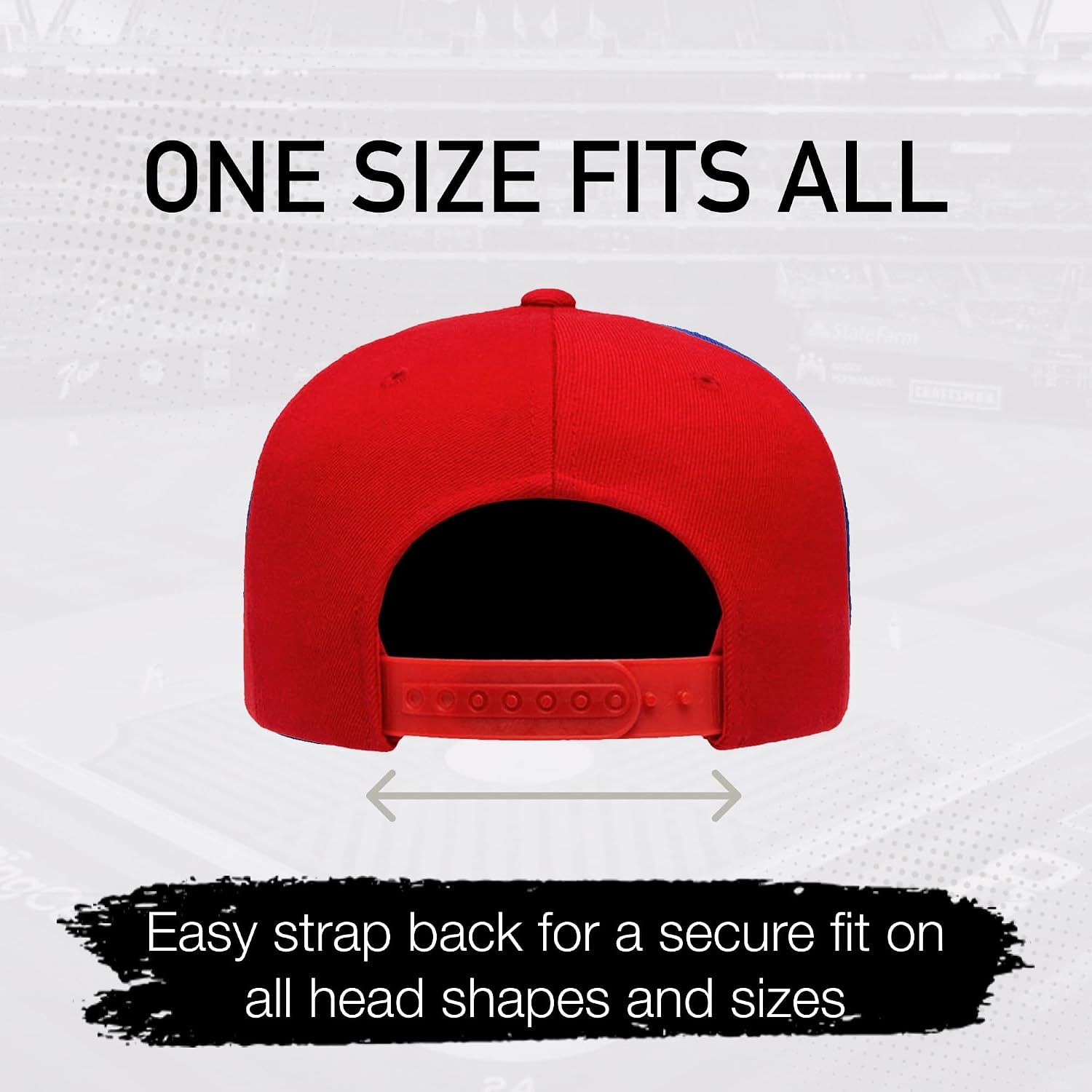 Glomar Baseball Cap | Classic Hat with Adjustable Back | One Size Fits All