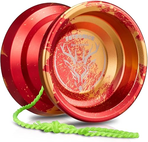 Miniatura 9 de FETESNICE Yoyo Yoyo profesional sensible de metal para niños principiantes, rodamiento Yoyo de repuesto para jugador Yoyo avanzado + herramienta de