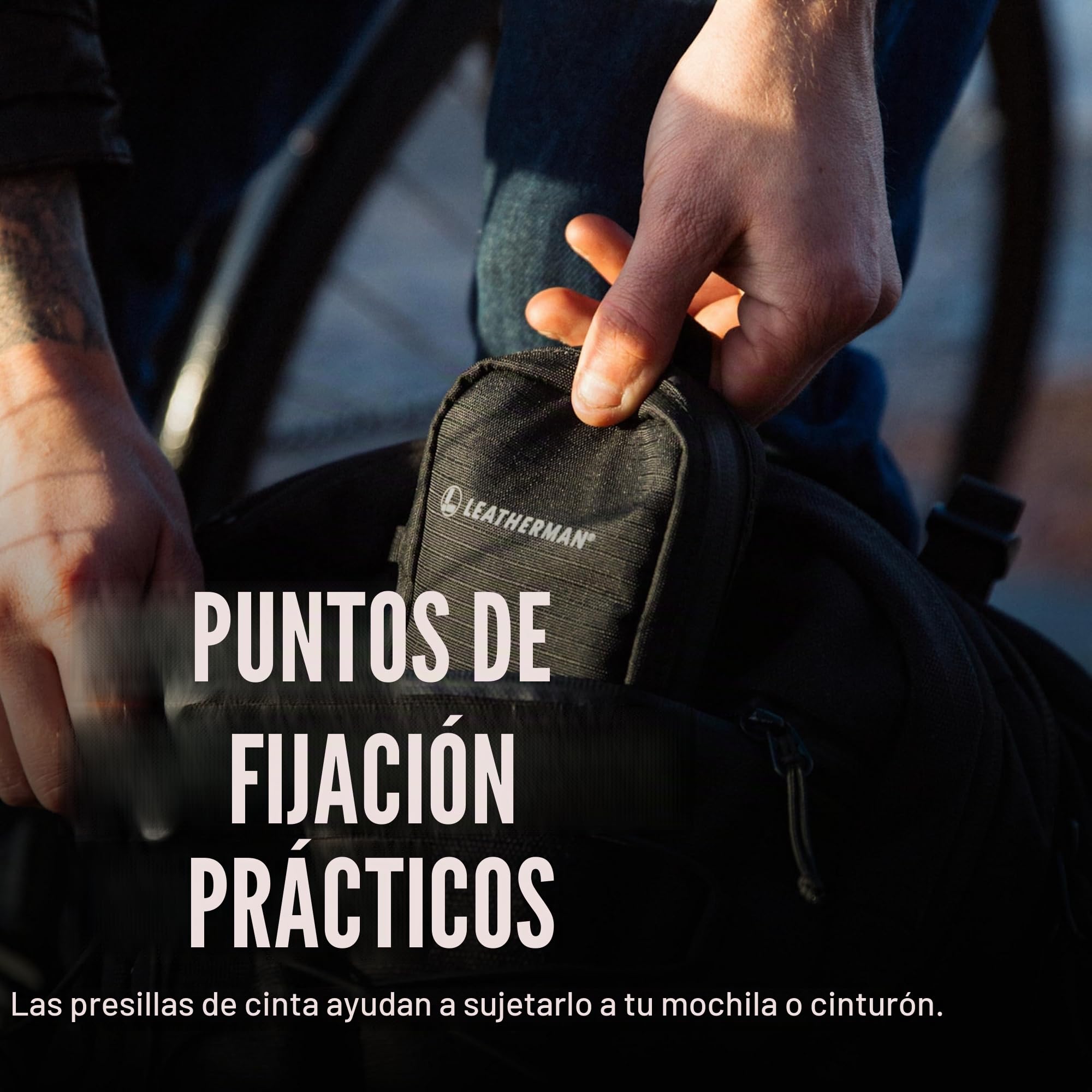 Leatherman Funda para Herramientas - Solución de Transporte Versátil para Multiherramientas, Negro