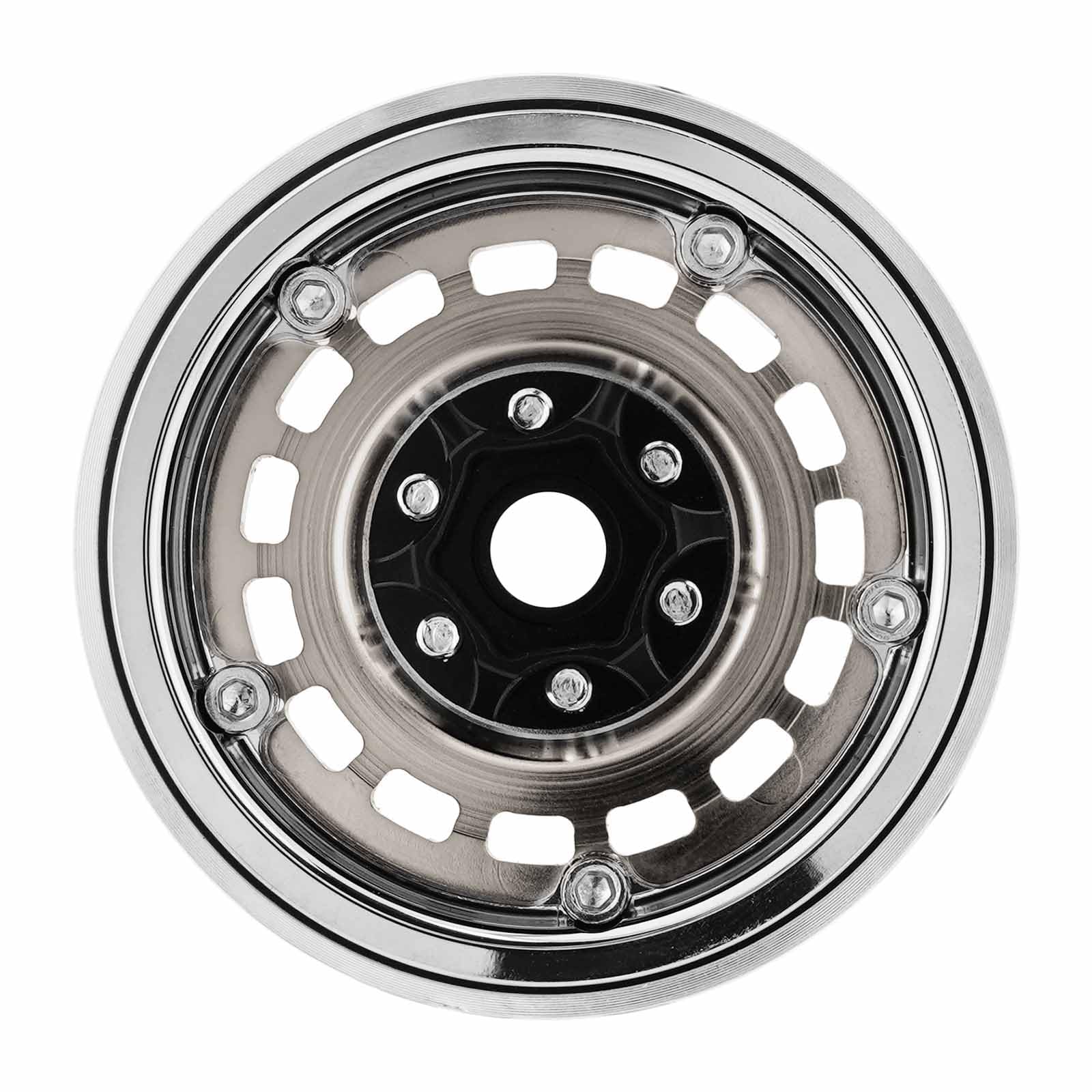 INJORA Llantas 1.9" CNC Aluminio Desplazamiento -10mm para 1/10 SCX10 TX4 RC Crawler Mejoras