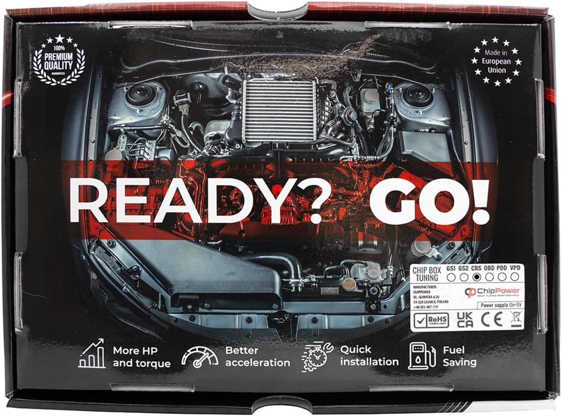 Close-up of ChipPower GS2 cable connection