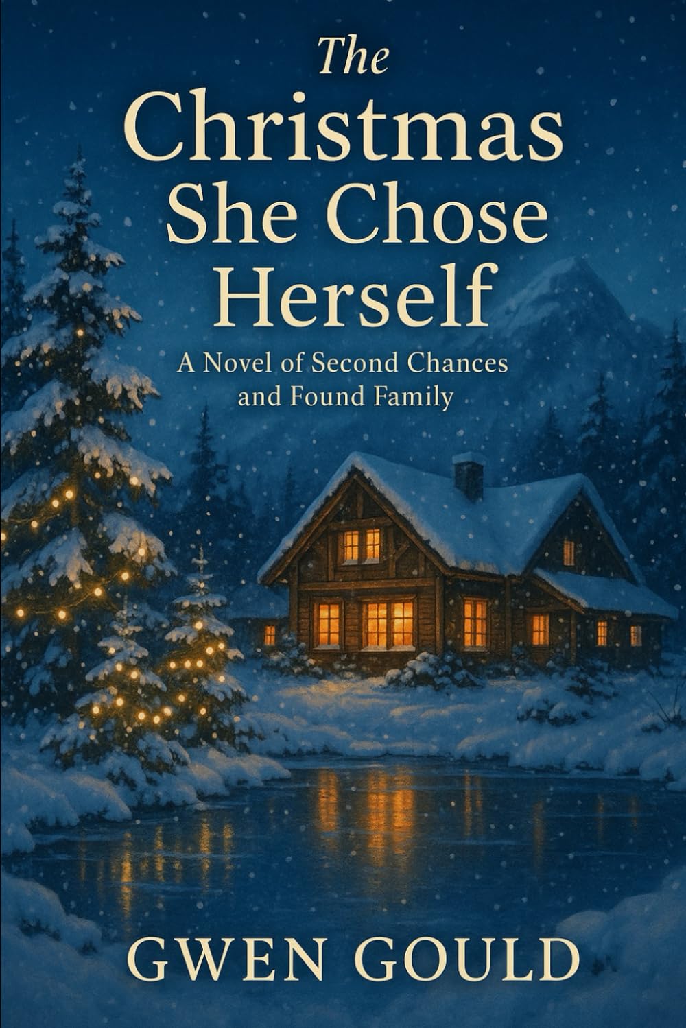 THE CHRISTMAS SHE CHOSE HERSELF: A Novel of Second Chances and Found Family