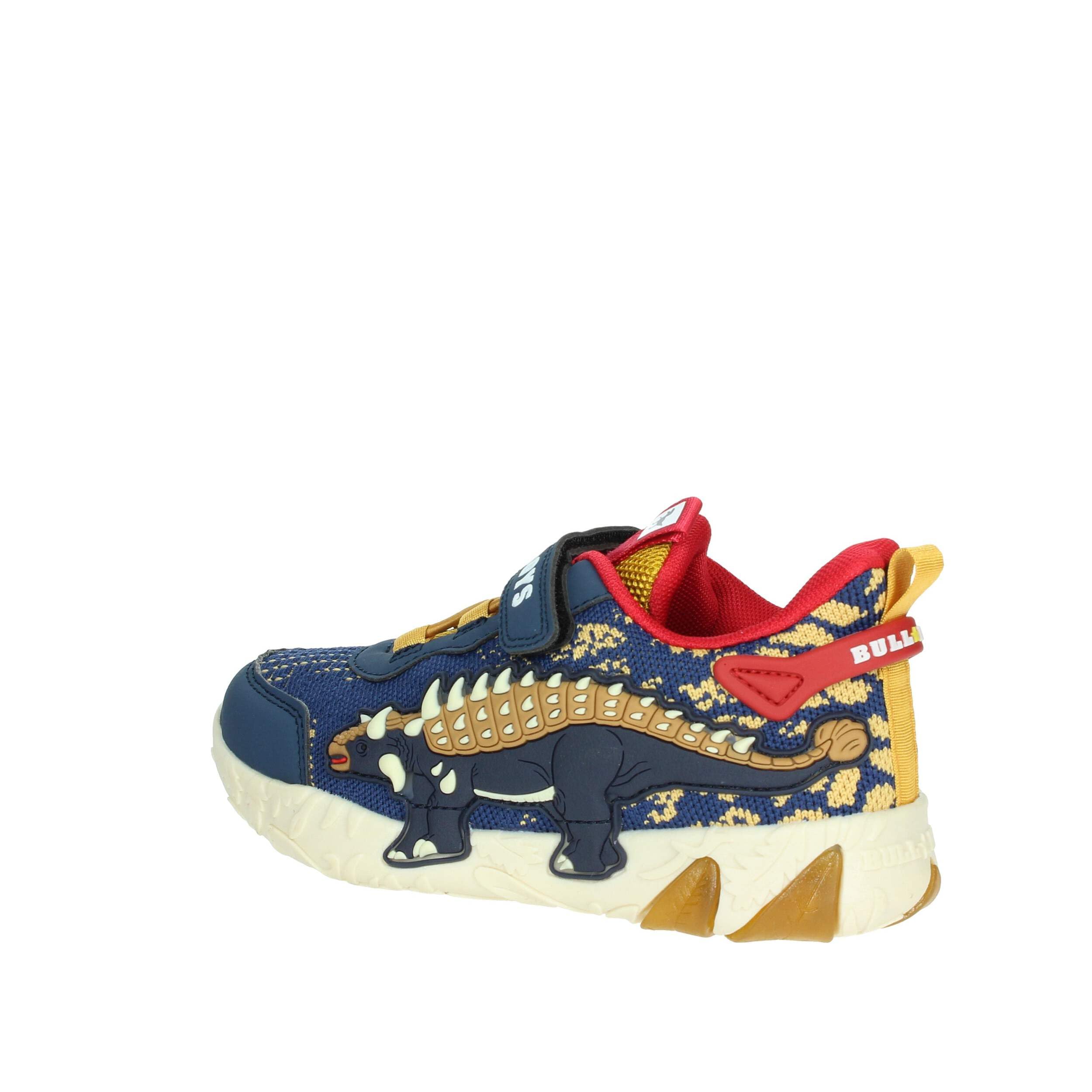 Bull Boys Scarpa con luci Modello DNAL4557 BL01 Anchilosauro Blu