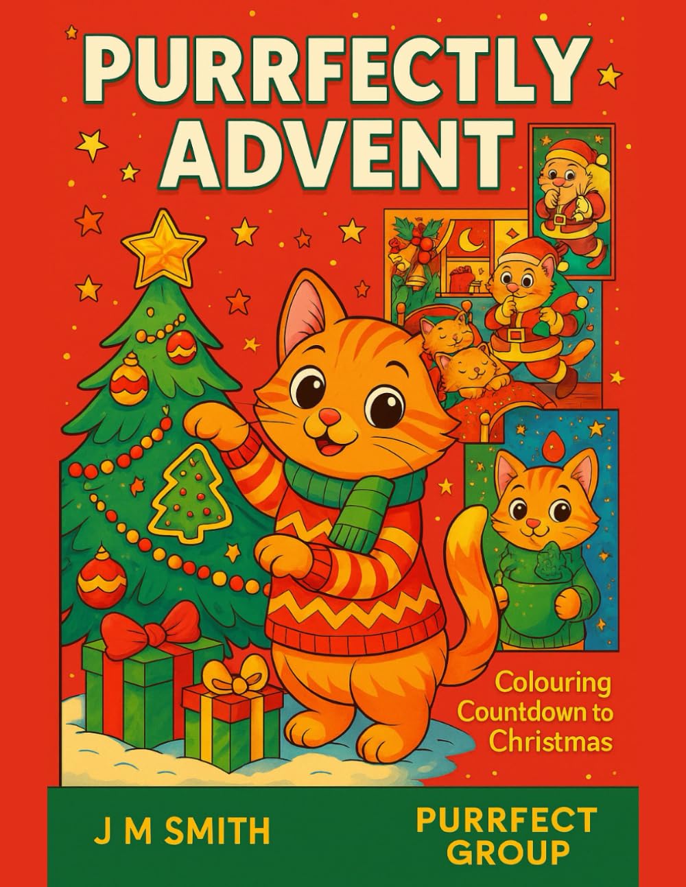 Purrfectly Advent (Purrfect Colouring Books)