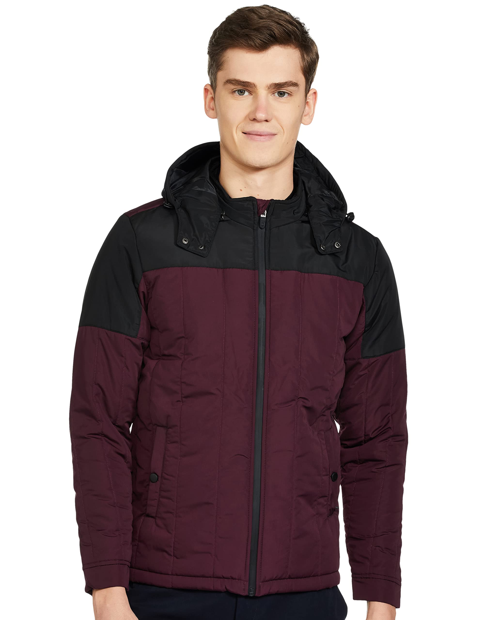the indian garage co Men's Polyester Regular Puffer Jacket-picture-33