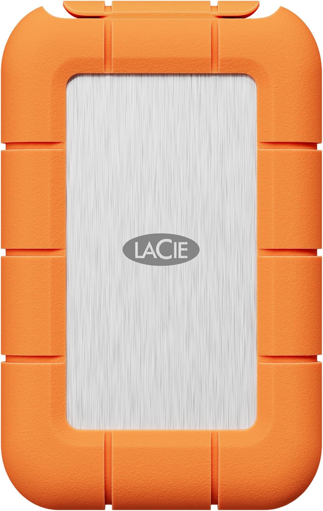 LaCie Rugged SSD4 2TB — shock‑resistant, USB‑C Portable External SSD, for Mac & Windows — Rescue Data Recovery included