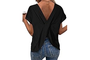 Charming Criss-Cross Sleeve Tops: A Fashion Statement for Every Woman