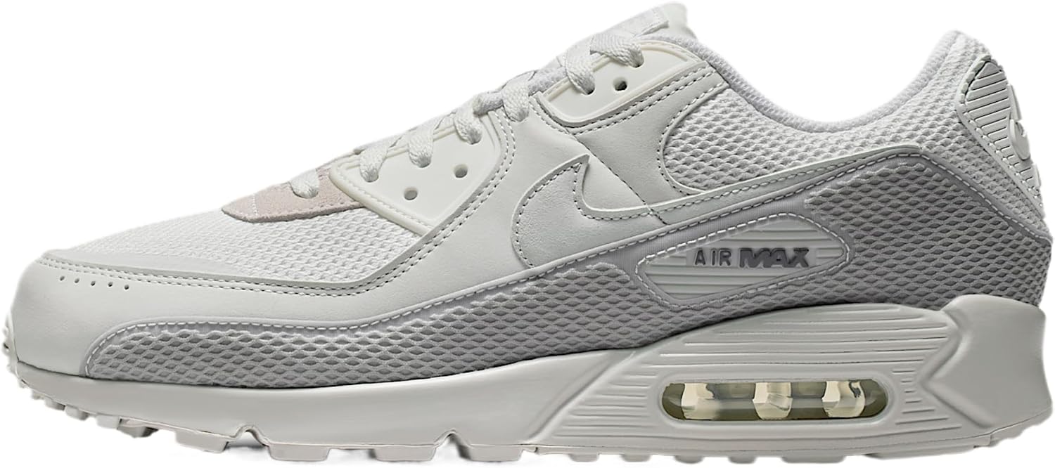 Nike Air Max 90 Premium Men's Shoes (Off White/Gray Fog/Smoke Gray/Photochromic Dust)