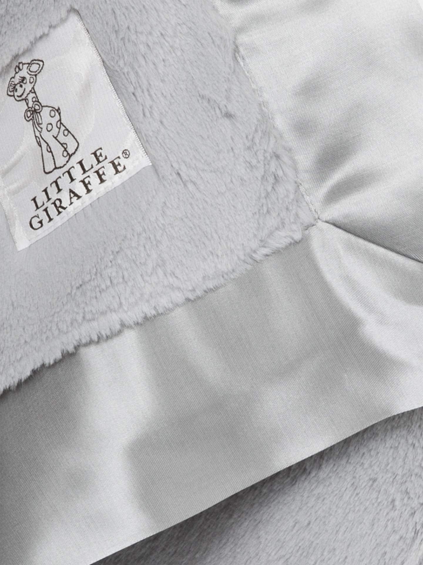 Little Giraffe Luxe Blanky (Silber)