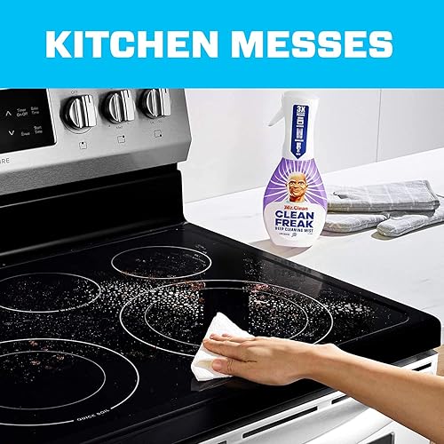 Miniatura 5 de Mr. Clean Freak - Paquete de spray de limpieza profunda para múltiples superficies, 1 iniciador + 1 recambio