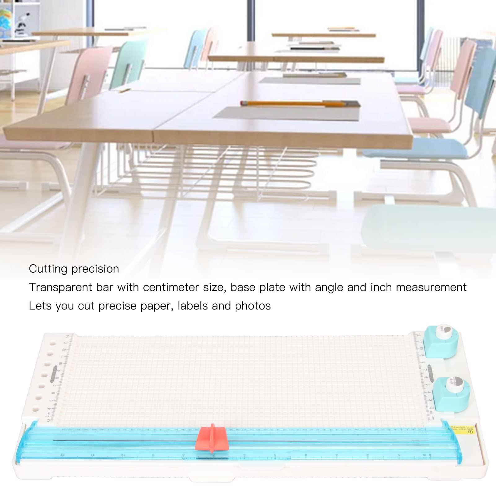 Coupe-Papier Artisanal 12 Pouces Avec Outil De Pliage Et Rainurage - Scrapbooking