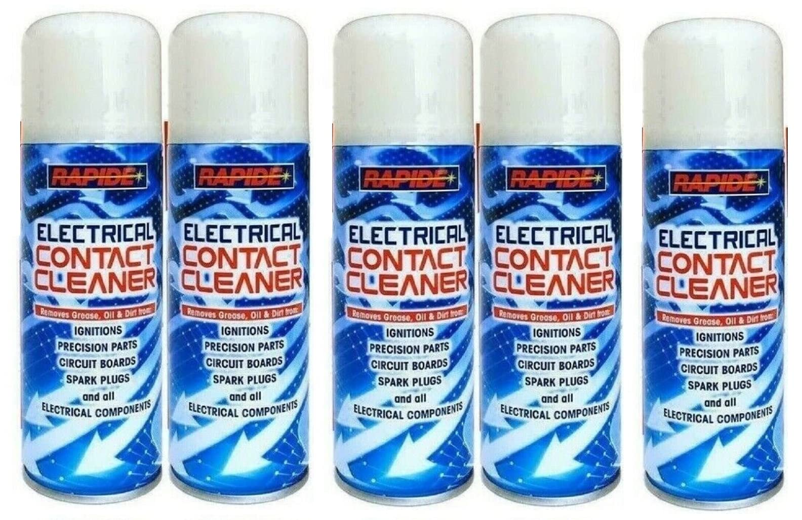 Optimal Products ELECTRICAL CONTACT CLEANER FAST WORKING SWITCH CIRCUIT TERMINAL BOARD SPRAY CAN UK (5)