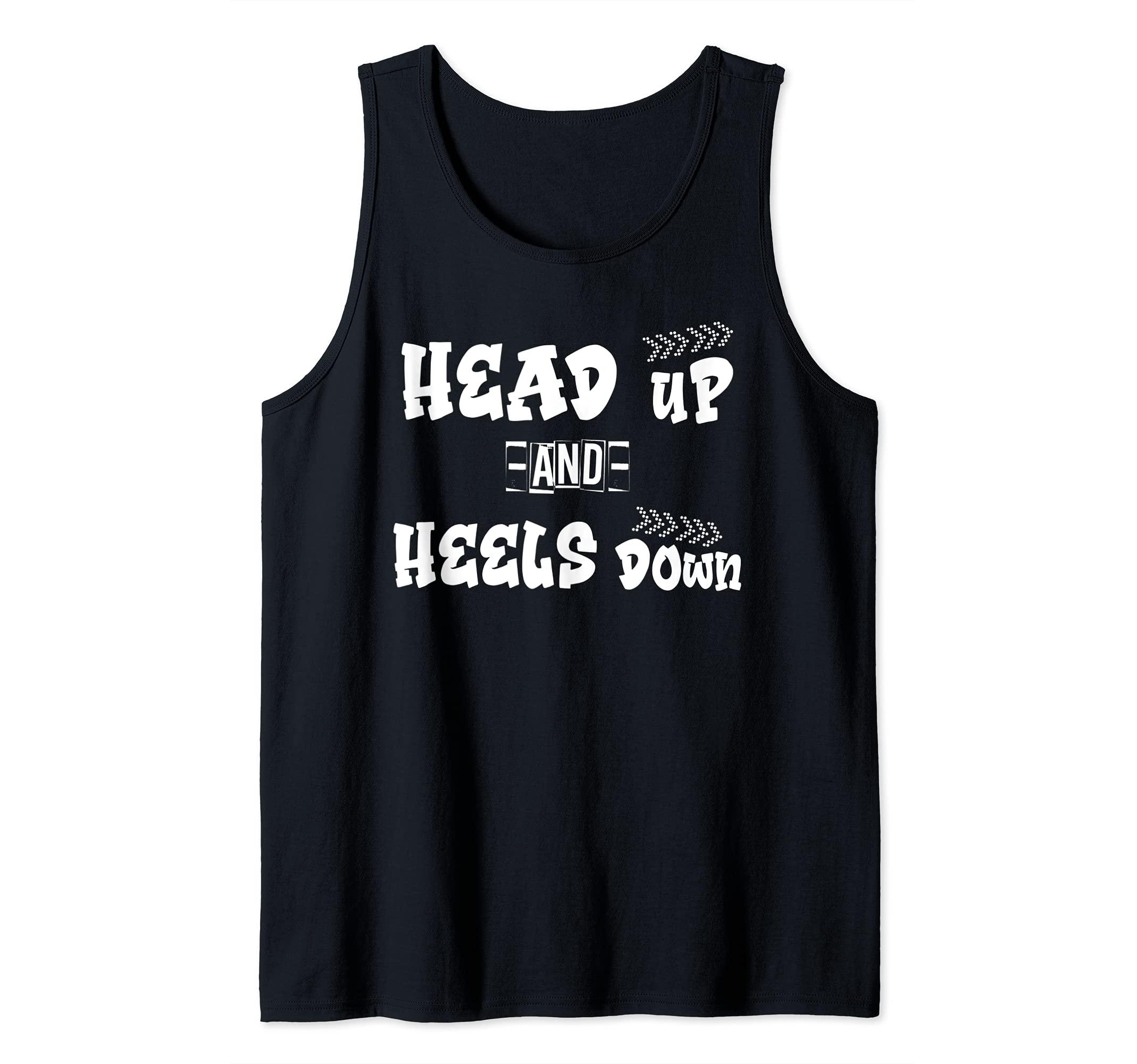 Funny Animal Horseback Riding Head Up And Heels Down Horse Tank Top