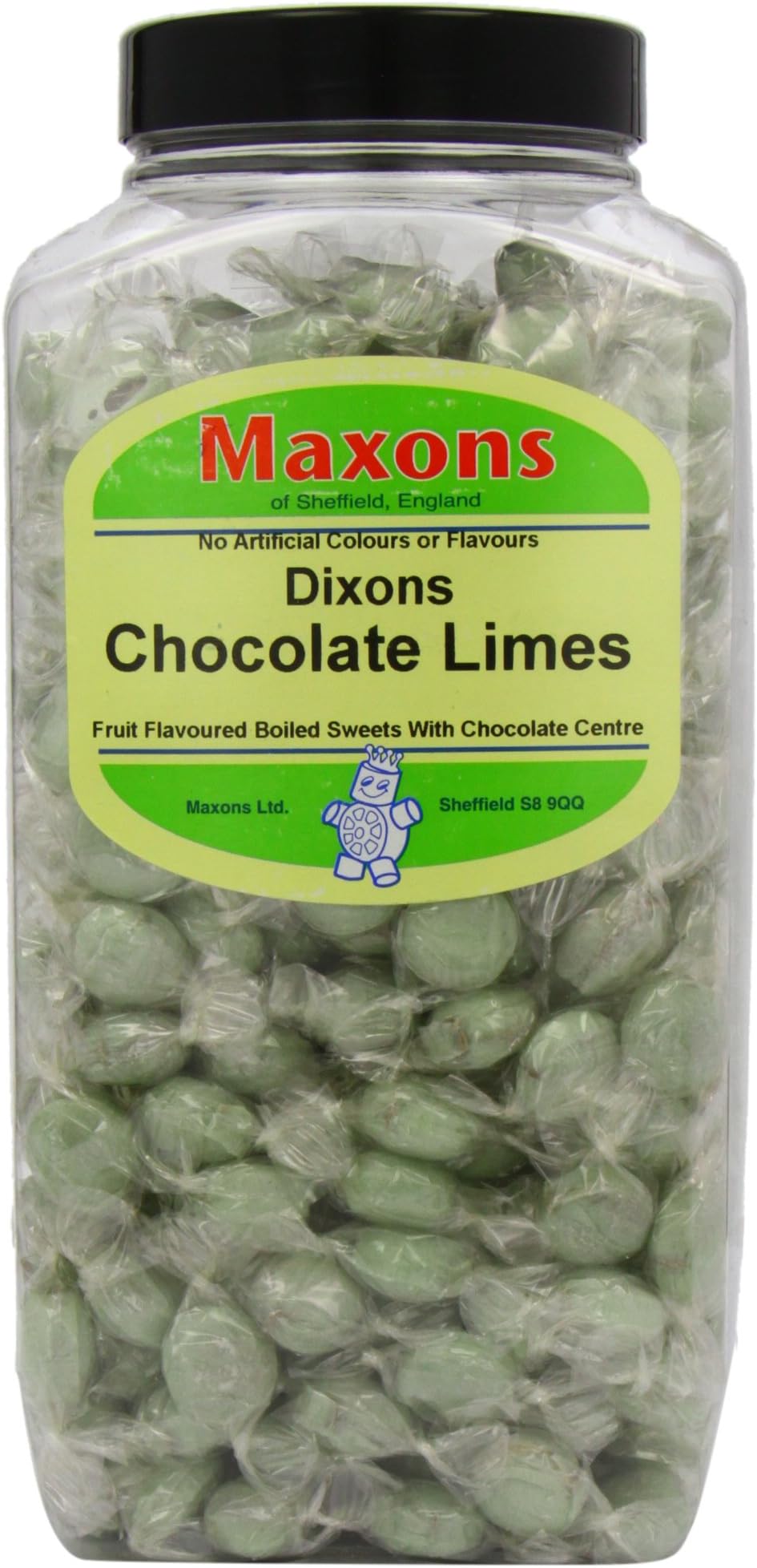 Maxons Dixons Chocolate Limes Jar 2.27 Kg