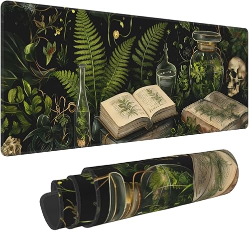 Miniatura 8 de Alfombrillas de mouse grandes para escritorio, alfombrilla de mouse extendida para juegos de gatos negros para mujeres, regalos de oficina, Gato