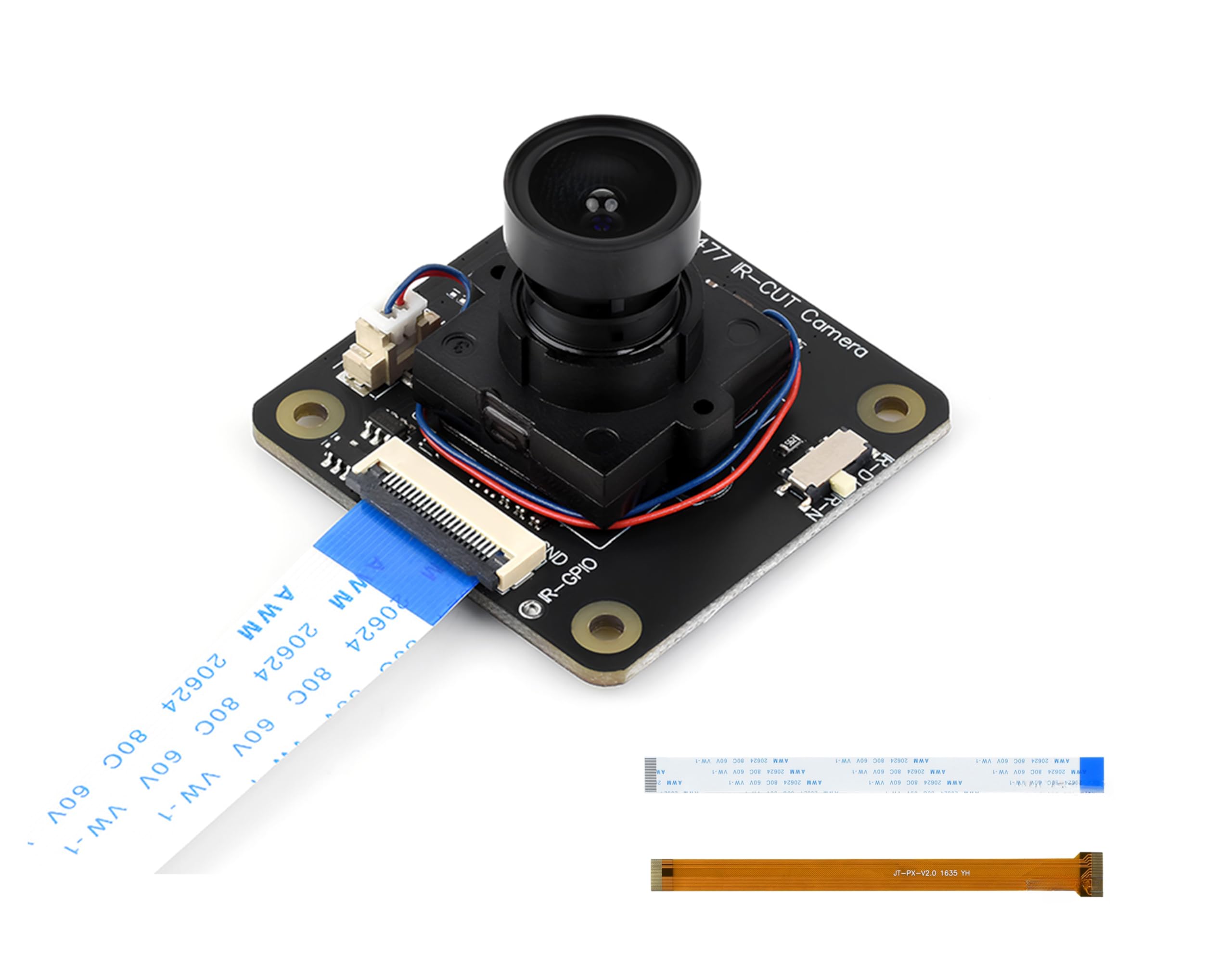 UeeKKoo IMX477 IR-Cut 12.3MP Camera Compatible with Raspberry Pi 5/4B/3B/Zero/Zero W/Zero 2W/Pico/Pico W/Pico WH/ CM5/4/3+/3/ Jetson Nano/Jetson Orin