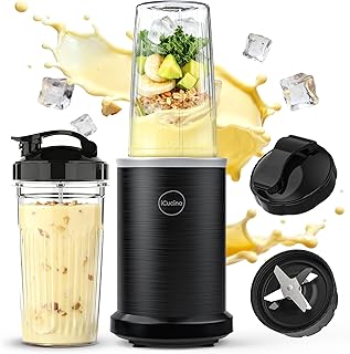 iCucina Smoothie Blender, 1000W Personal Blender for Shakes and Smoothie...
