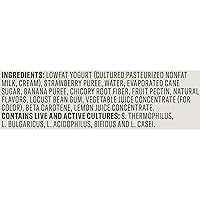 Vista 9 de Chobani® bebida de yogur griego bajo en grasas de fresa y plátano 7oz