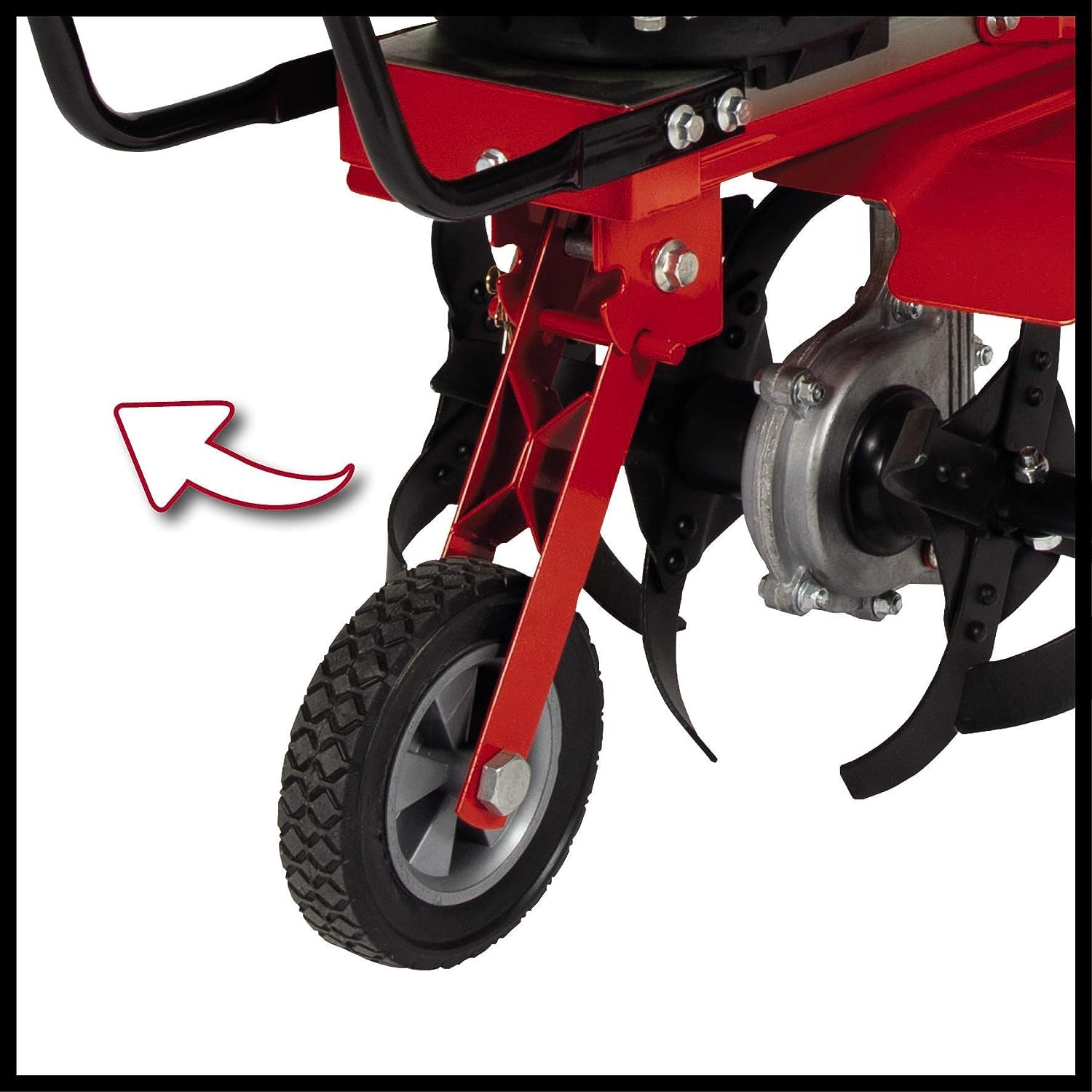 Einhell Motobineuse Thermique GC-MT 2236 (2.2 KW, Profondeur de Travail Jusqu’à 220 mm, Moteur 4 Temps)