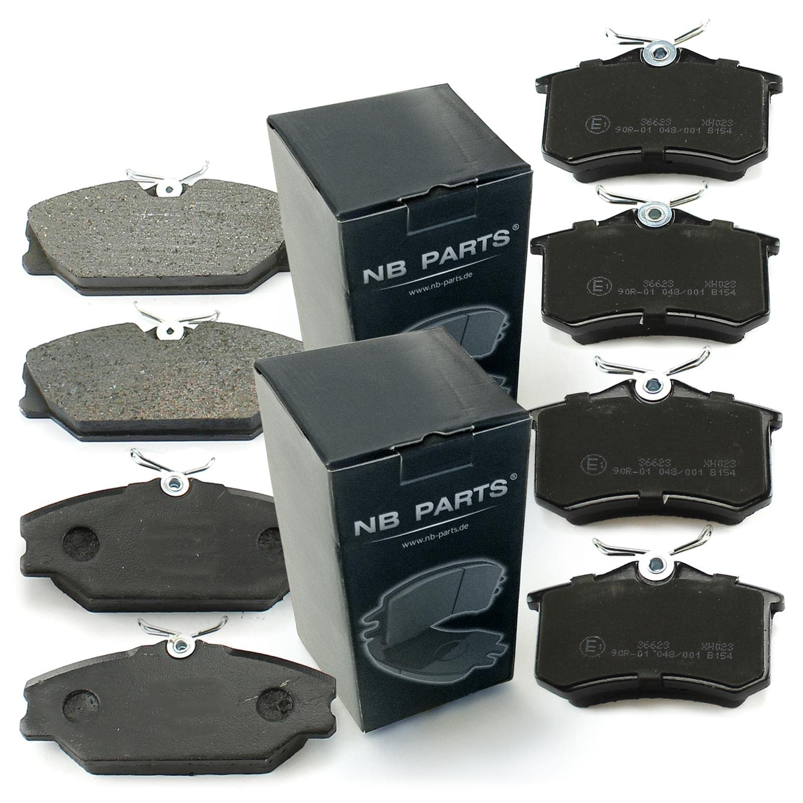Pastillas de freno/freno delantero + trasero NB PARTS Germany 10042625