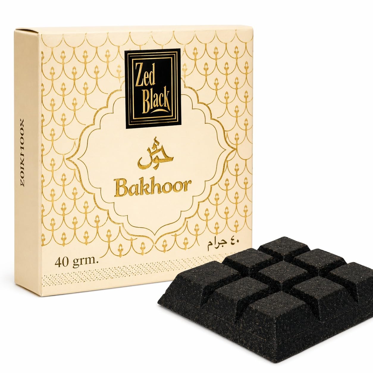 Amazon.com: Zed Black Oud Bakhoor Incense – 40 Grams (9 Cubes